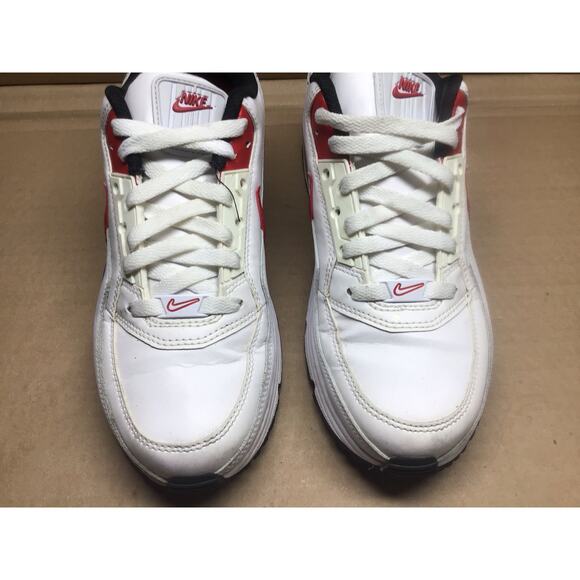 Nike Air Max Ltd 3 USA Leather BV1171 100 White Red & Black Men Size 8 main image 7